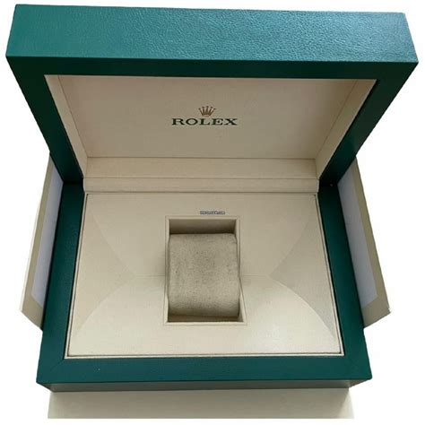 green rolex box for sale|empty rolex box.